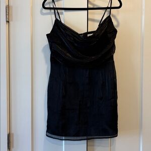 SUPERDOWN Lena Cowl Mini Dress